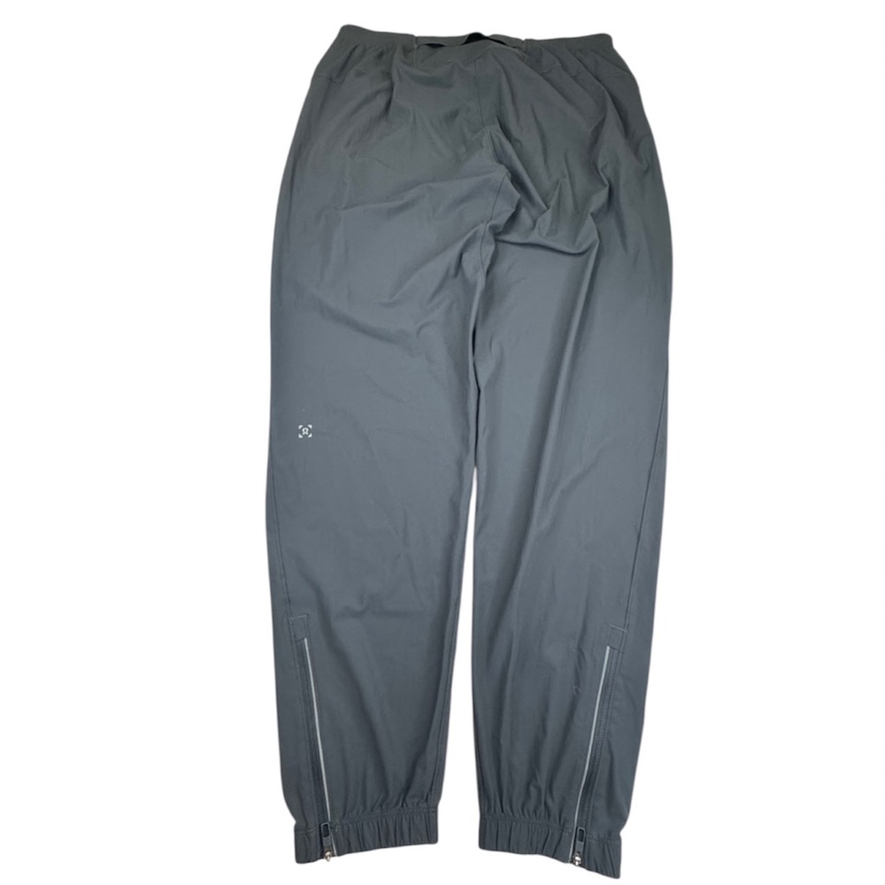 lululemon Surge Jogger Men Large Black Stretch Drawstring Zip Cuff Gym Training - Picture 5 of 16